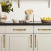 khtumeware 10 Pack 3-1/2 Inch(89mm) Antique Brass Cabinet Pulls Vintage