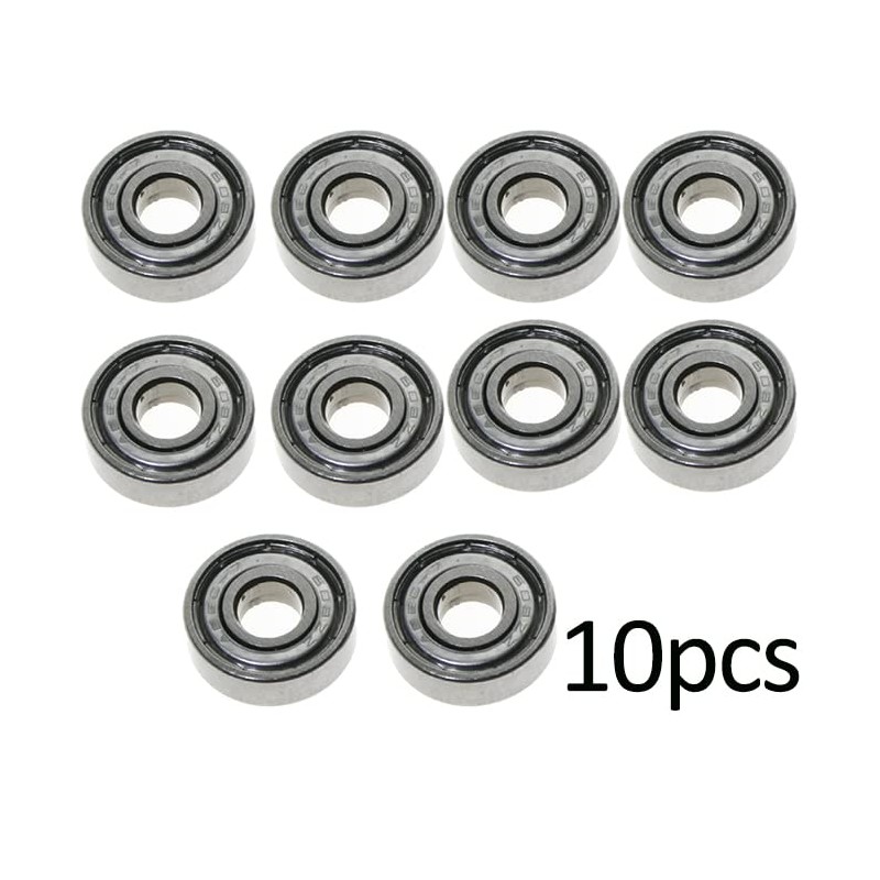 Upto10X 608ZZ Ball Bearing PREMIUM ABEC-7 Skateboard 3D Printer for