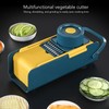 Vegetable Grater ABS and Stainless Steel Vegetable Cutter with Incisive