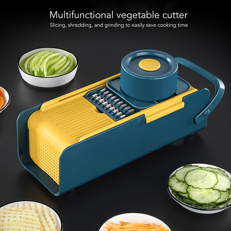 Vegetable Grater ABS and Stainless Steel Vegetable Cutter with Incisive
