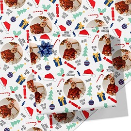 Printster Christmas Theme Photo Wrapping Paper-A2 Sheet - 420mm x 594mm