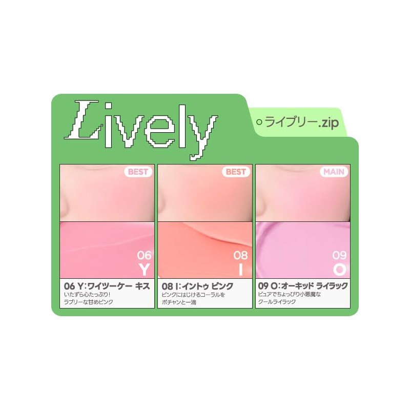 Peripera Peripera Talk Blush Key Cap/Cream Cheek Eyeshadow (19 L: