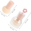 5 Piezas Esponja de Maquillaje en Forma de Champiñón con