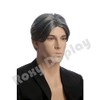 (MZ-H2 X Two pcs) ROXYDISPLAY™ Two Male Mannequin Heads. Color:Fleshtone.