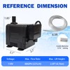 Roamoris Small Pump With Level Sensor 110V Mini Condensate Pump