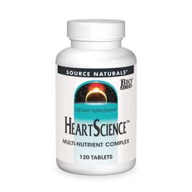 Source Naturals HeartScience Multi-Nutrient Complex - Supports Normal Heart Function & Blood Circulation - 90 Tablets
