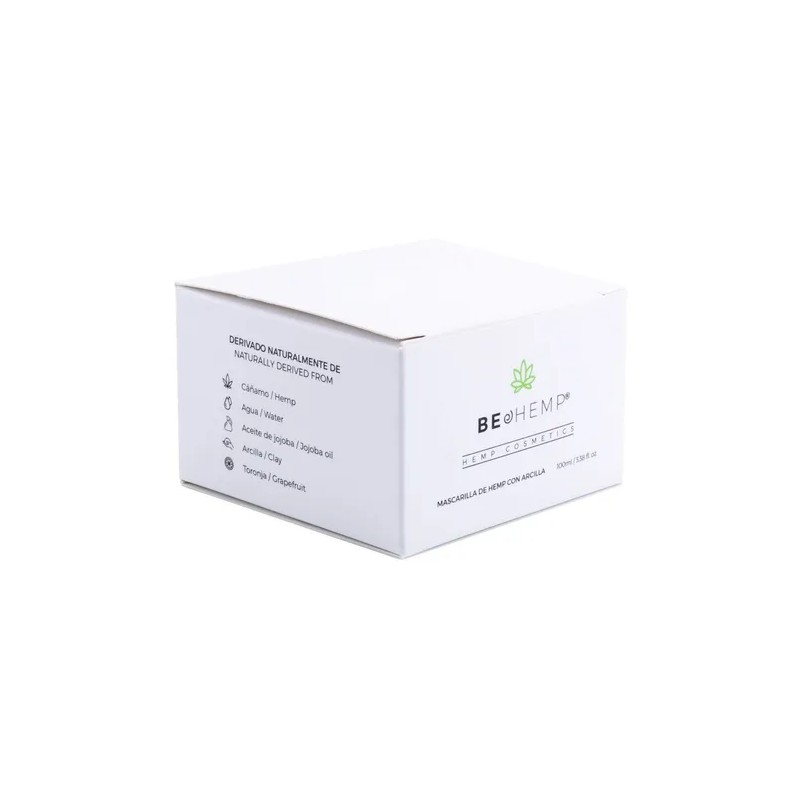 Mascarilla Facial De Arcilla Tratamiento Acne Beohemp