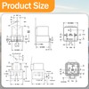 896H-1CH-D1SF-T Relay (Pack of 2) - 50A SPDT 1 Form