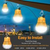 LED Construction Lights, Adjustable 60W/48W/36W Work Lights 5700K/5000K/4500K, AC100-277V -