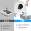60 Pack Cat Litter Liners with Drawstring, Heavy-Duty for M4