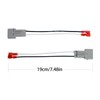 HSTECH 2 Pairs (4 Pack) 72-5512 Speaker Wire Adapters for