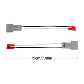 HSTECH 2 Pairs (4 Pack) 72-5512 Speaker Wire Adapters for Select 1989-Up Ford Vehicles