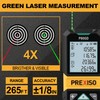 PREXISO Laser Measure Rechargeable, 265Ft Green Beam Laser Measurement Tool