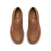 Clarks Men's Sailview Step Loafer, Light Tan Nubuck, 9