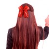 Valentine Heart Hair Bows Ties Red Heart Bow Hair Tie