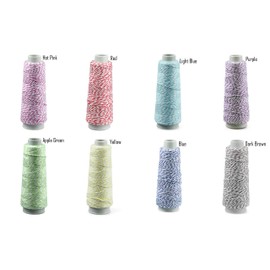 PoshNPretty Bakers Twine Cotton Spool Roll Gift Wrapping, 100 Yards - Choose Colors (Dark Brown)