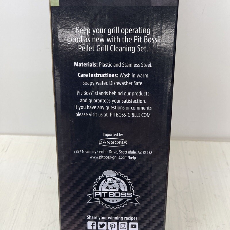 PitBoss Pit Boss PitBoss 5 Piece BBQ Pellet Grill Cleaning