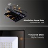 LUXFLY 2 Pack LED Flood Lights Outdoor,200W 20000LM Super Bright