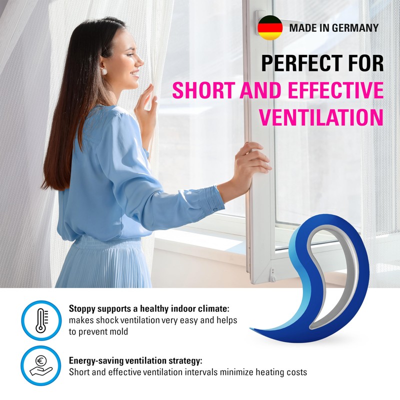 Stoppy Door and Window Stopper, Multi-Functional Door and Window Wedge,