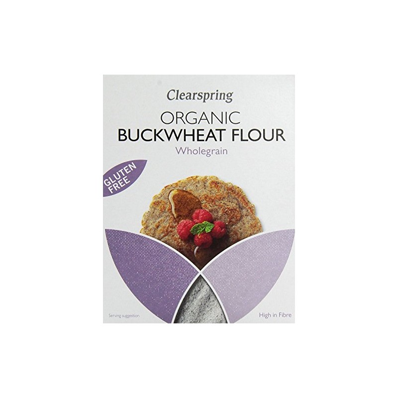 Clearspring Organic Gluten Free Buckwheat Flour, 380g
