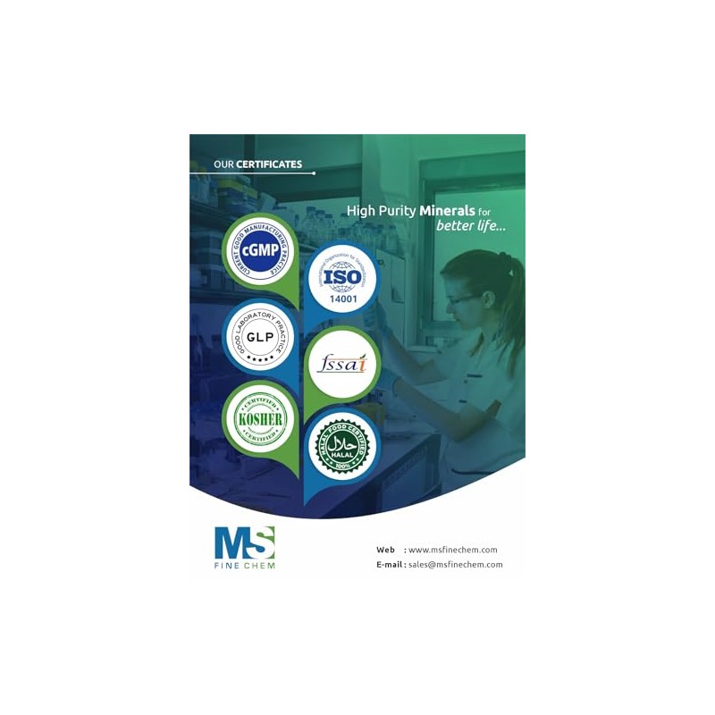 MS Finechem Sodium Benzoate 100% Purity Food Grade Preservative Additive