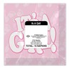 Beistle It's A Girl - Servilletas para bebidas, color rosa