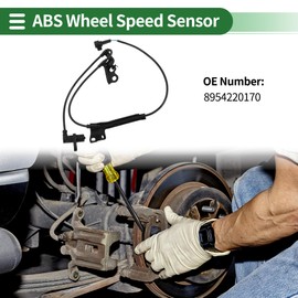 Motoforti ABS Wheel Speed Sensor ABS Sensor Anti-lock Braking System Sensor for Toyota for Scion TC Coupe 2.4L 2005-2010 No.8954220170 Front Right