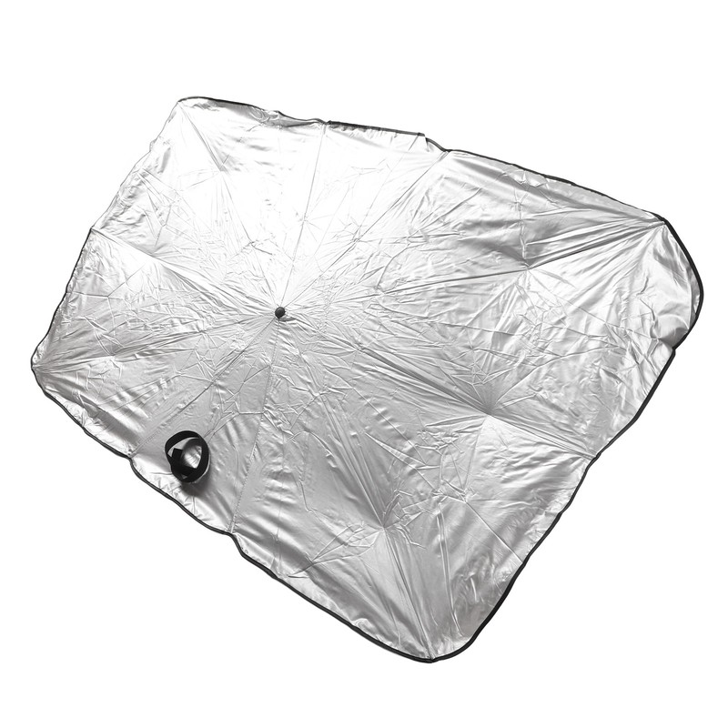 Car Sunshade Umbrella Silver Small Size Sun Protector Parasol Window