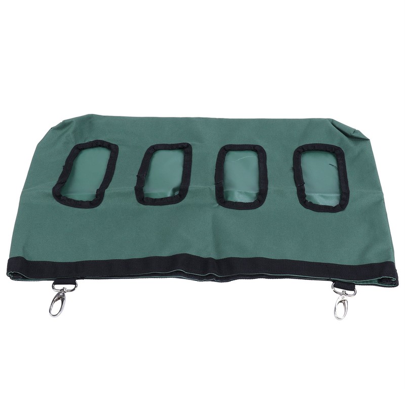 Rabbit Feeder Bag Hanging Feeding Tote with 4 Holes for