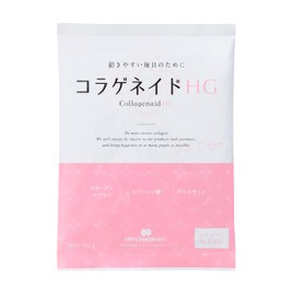 新田ゼラチン コラゲネイド HG (90g×1袋) アクティブな毎日をサポート(ヒアルロン酸/グルコサミン/コラーゲンペプチド) 無味 無臭/顆粒タイプ