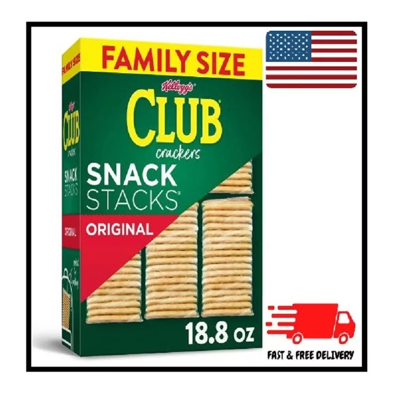 Kellogg's Club Crackers, Original, 9 Ct, 18.8 Oz, Box
