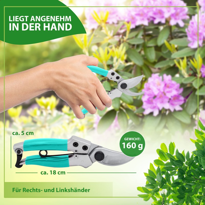 Altera la Vita Professional Florist Shears, Garden Shears, Tree Shears,