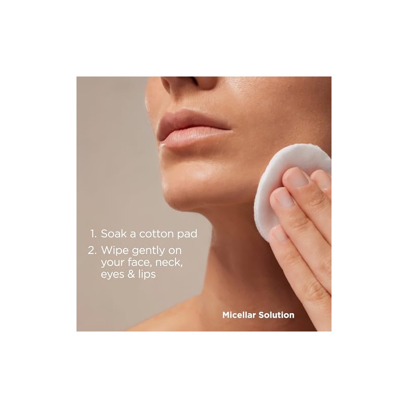ISDIN Micellar Solution 4 en 1 Agua Micelar: Limpia, Desmaquilla,