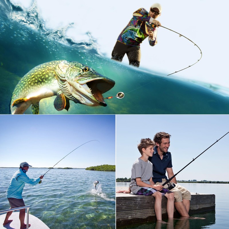 Forellen Spoon Set,Kunstköder Spinner Blinker Set,16x UV-Aktiv Forellenköder,Blinker Twist Angelköder