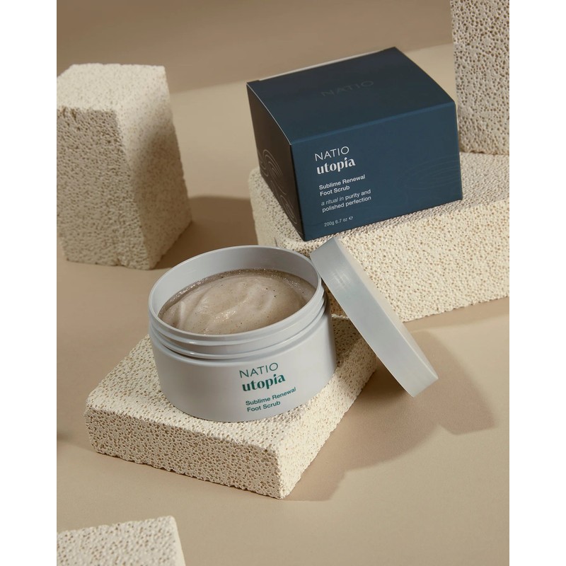 Natio Utopia Sublime Renewal Foot Scrub 200g