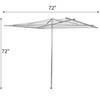 Household Essentials 17130-1 Rotary Outdoor Umbrella Drying Rack | Aluminum