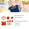 Baby Led Weaning Supplies Owl Shape Teether Safety Strong Suction