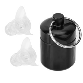 High Fidelity 27dB Anti noise Earplugs Concert Music Festival Hearing Protection (Clear)