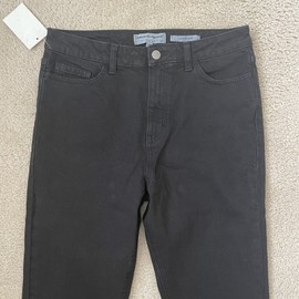 American Apparel Jeans Womens 29 Black Skinny High Rise Stretch Wholesale NEW