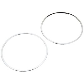 mut Miraisu dedicated front-door speakers ring (chrome) 2pcs Daihatsu Mira e: s LA300S, LA310S D-1-FDS-CR