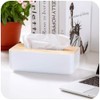 Cosmetic Tissues Box Made of Wood, 26 x 13 x