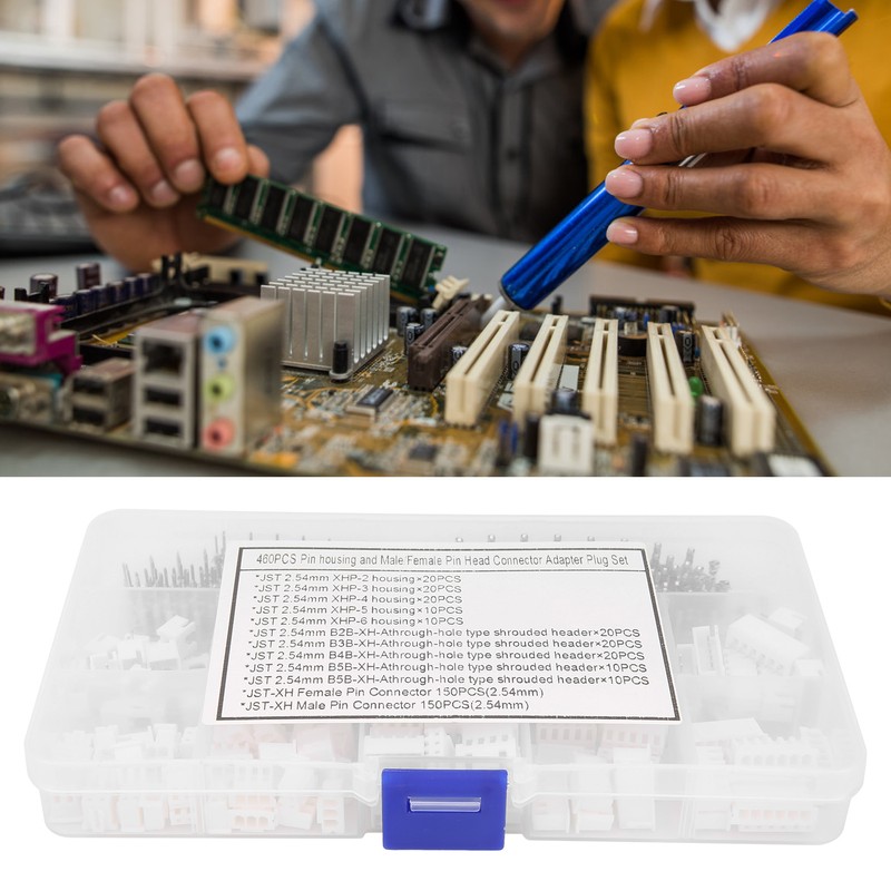 460pcs / box JSTXH Wire Connector Male Female Connector Terminal