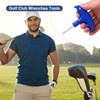 sourcing map 2pcs Golf Spike Wrench Tool 3.9mm Golf Torque