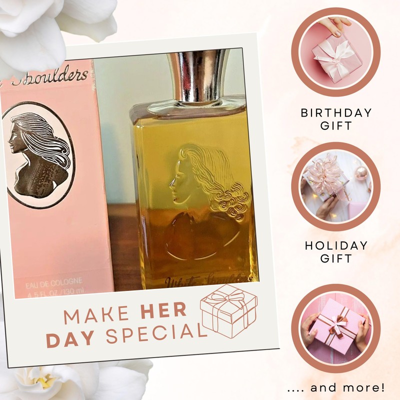 White Shoulders By Evyan For Women. Eau De Cologne 4.5