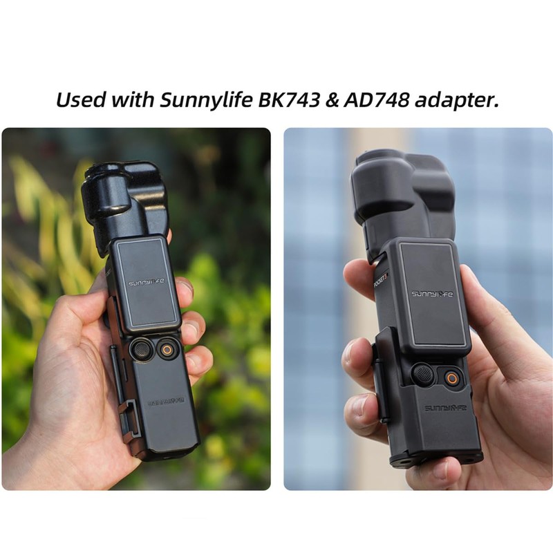 Taoke Lens Hood for DJI OSMO Pocket 3, Gimbal Camera