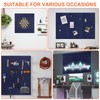Cork Boards for Walls 48" x 36" Felt Board Alternative,