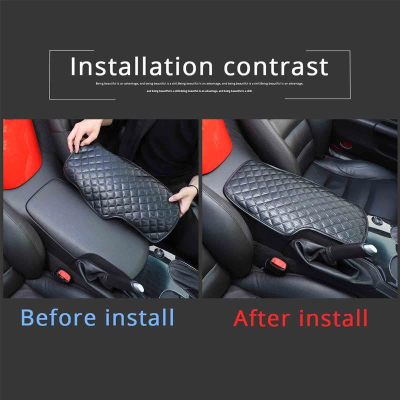 autotrim000 Armrest Pad Center Console Box Cover Protector For Corvette