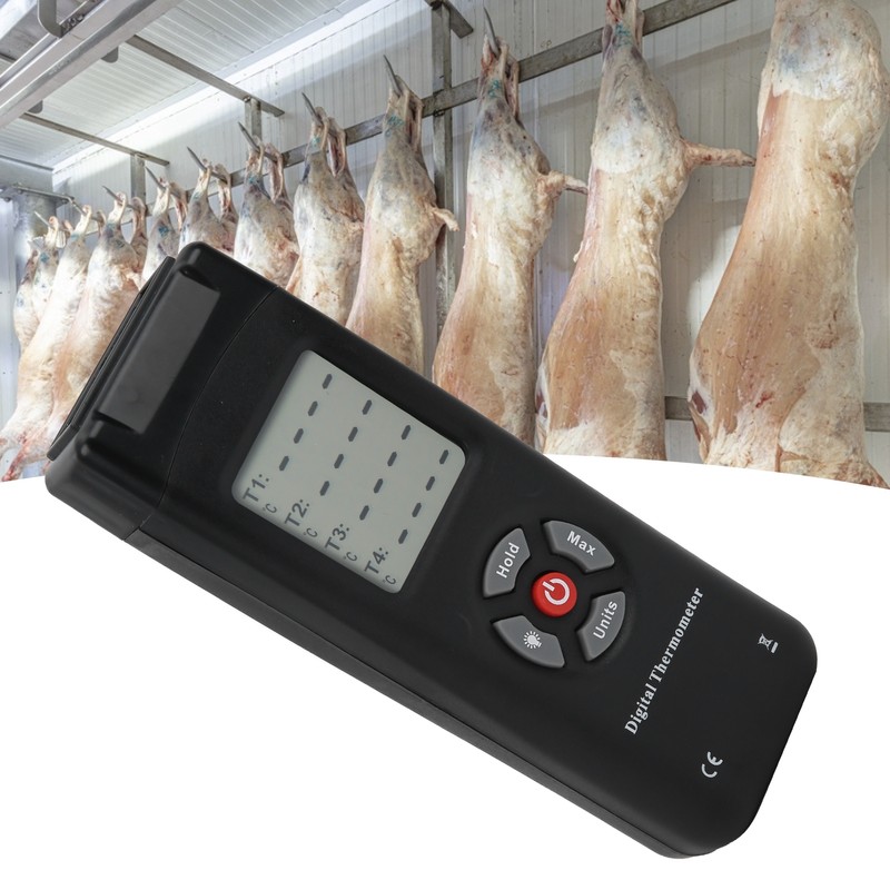 TL-TK04 4K Type Temperature Probe Thermocouple Contact Type Thermometer LCD