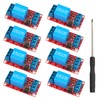 MTDELE 8 Pcs DC 5V Relay 1 Channel Module with