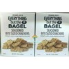 Trader Joe's 2 Packs Trader Joe's Everything But The Bagel Bite Sized Crackers 10oz Each Pack